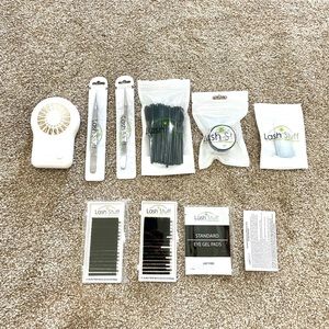 Lash Stuff Eyelash Extension Kit with Bag